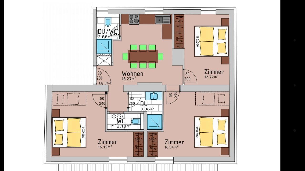 Gaestehaus Huben Huben  Ngoại thất bức ảnh